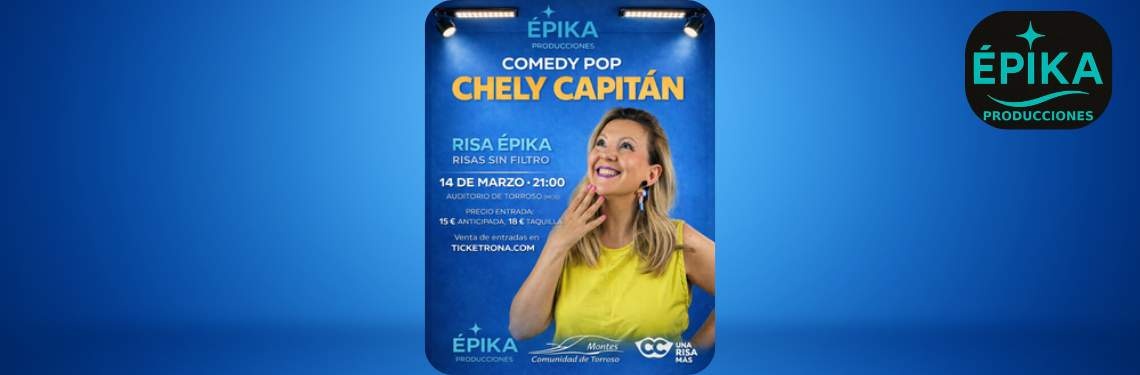 RISA ÉPIKA con CHELY CAPITAN - COMEDY POP