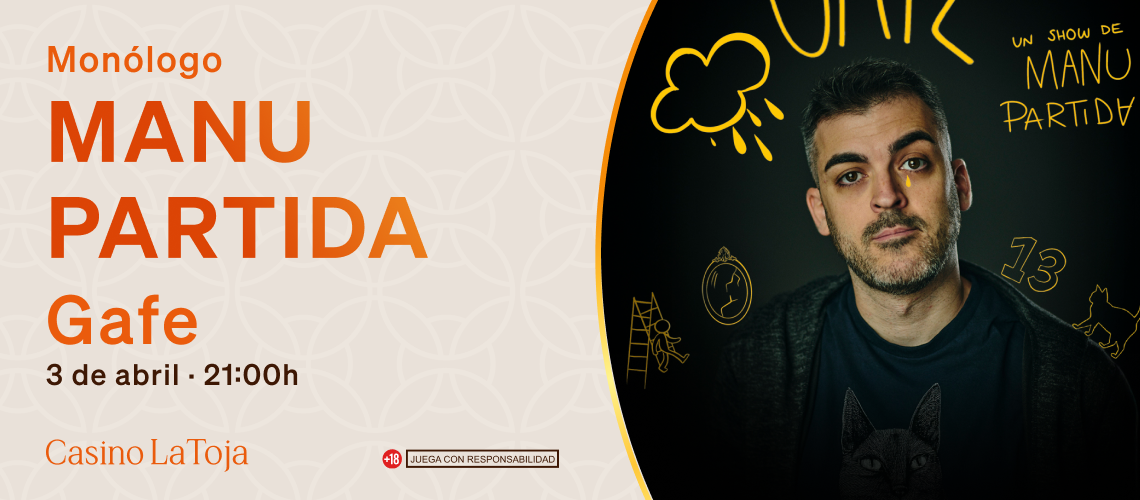 Gafe de Manu Partida en Casino La Toja