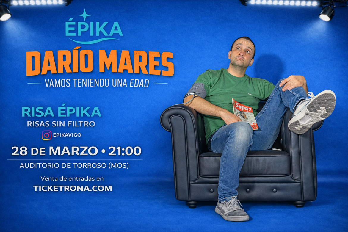 RISA ÉPIKA con DARIO MARES - VAMOS TENIENDO UNA EDAD
